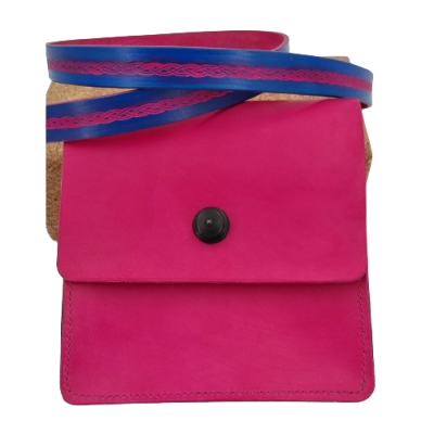 Petit sac Cuir teinté Rose fushia  Mini sacs