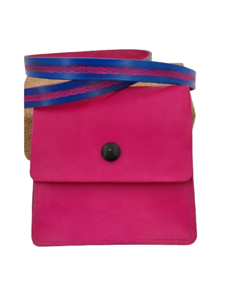 Petit sac Cuir teinté Rose fushia  Mini sacs