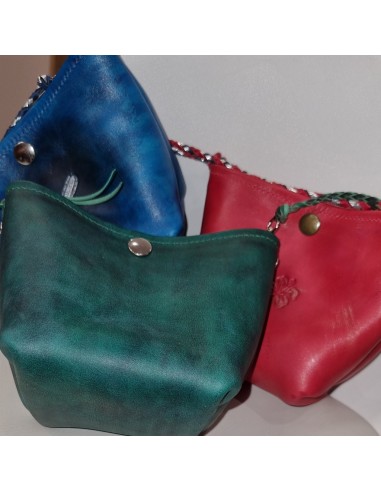 Mini Sac Vert Zêta en cuir  Boutique