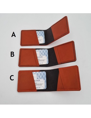 Porte-carte Marron Delta Homme  Porte-cartes