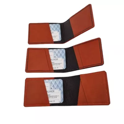 Porte-carte Marron Delta Homme Porte-cartes