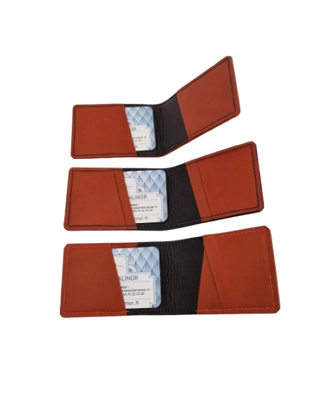 Porte-carte Marron Delta Homme  Porte-cartes