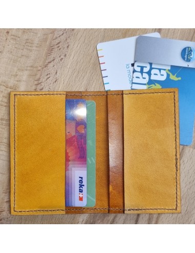 Porte-carte cuir Marron  Porte-cartes