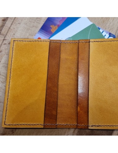 Porte-carte cuir Marron  Porte-cartes