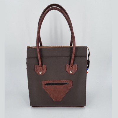 Sac à main marron Grand format  Sac à main 2