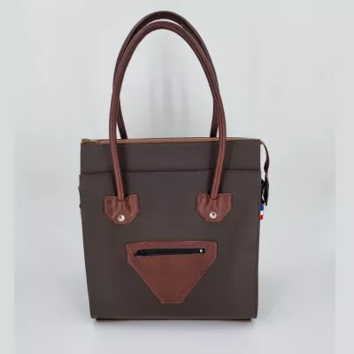 Sac à main marron Grand format Sac à main 2