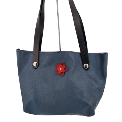 Sac cuir femme artisanal fourre tout cabas souple SAKURA  Sac à main