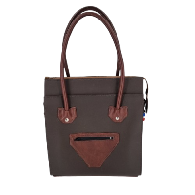 Sac à main marron Grand format  Sac à main