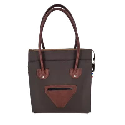Sac à main marron Grand format Sac à main