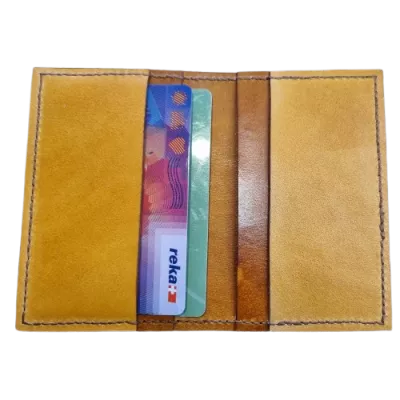 Porte-carte cuir Marron Porte-cartes