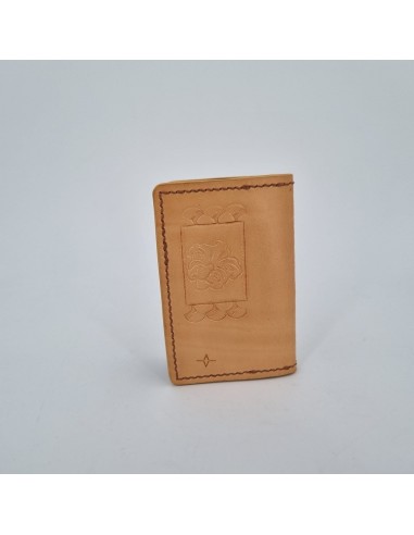 Porte-carte cuir Maneki-Neko Chat chance  Porte-cartes