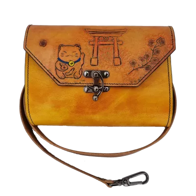 Sac cuir ChatTori Boutique