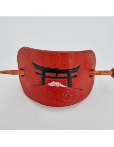 Barrette pour Cheveux en Cuir - Torii  Boutique