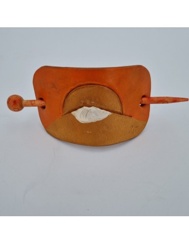 Barrette pour Cheveux en Cuir - Fuji  Boutique