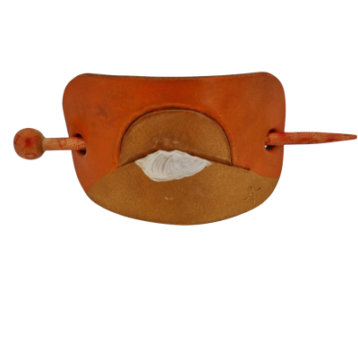 Barrette pour Cheveux en Cuir - Fuji  Boutique