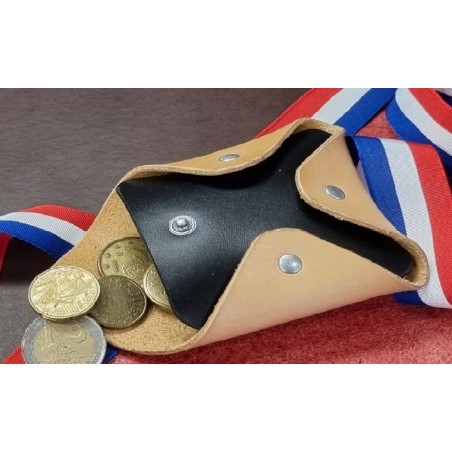 Porte-monnaie géométrie petit modèle