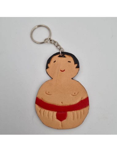 Porte-Clés en Cuir Inspirés des Kokeshi  Boutique