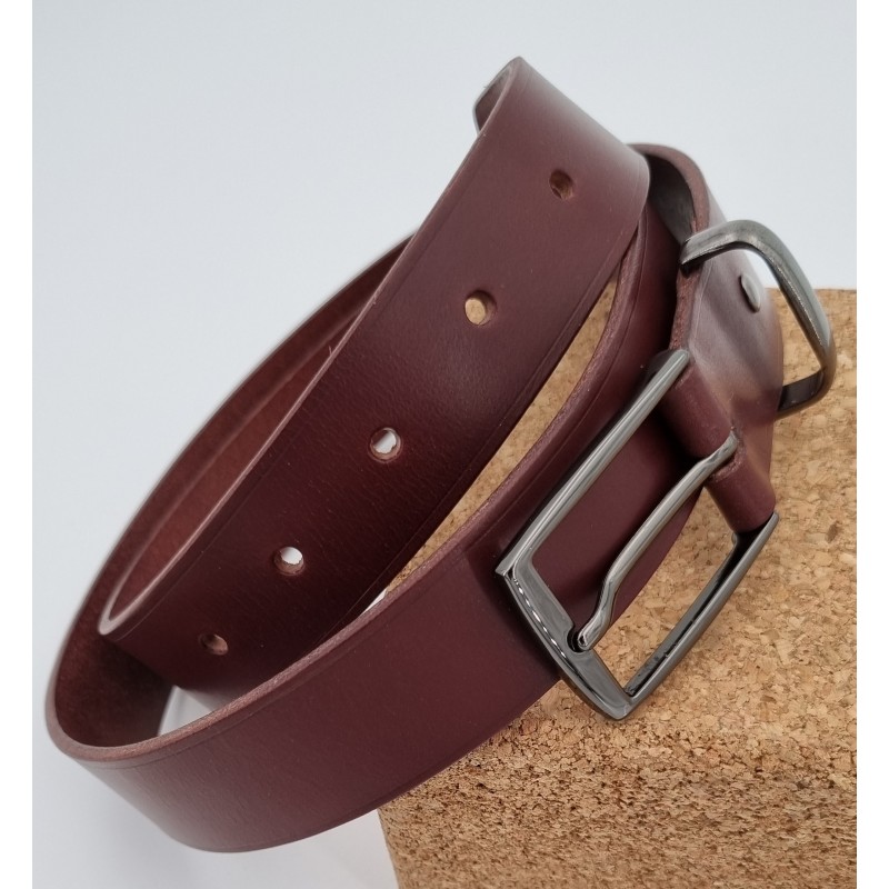 Ceinture Cherry 30mm Boucle Carré Harry  Ceinture Femme