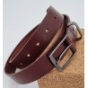 Ceinture Cherry 30mm Boucle Carré Harry  Ceinture Femme