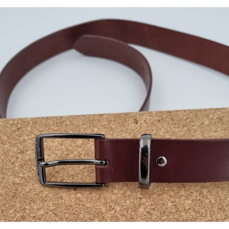 Ceinture Cherry 30mm Boucle Carré Harry  Ceinture Femme