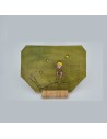 Tableau Prince à poser en cuir  Art