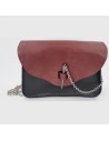 Sac en cuir Cherry et Noir