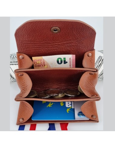 Porte-monnaie 3 poches  Porte-monnaie & Bourses