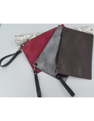 Pochette cuir plate  Pochettes