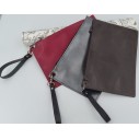 Pochette cuir plate  Pochettes