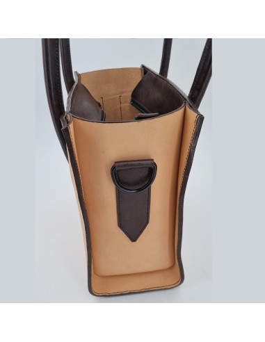 Sac Chic et Glamour beige et marron  Sac à main