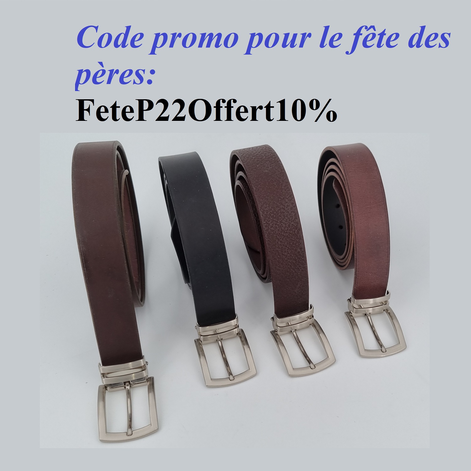 Ceinture pour hommes 