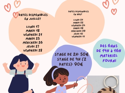 Stages étés 2023 - Comment occuper les enfants cet été?